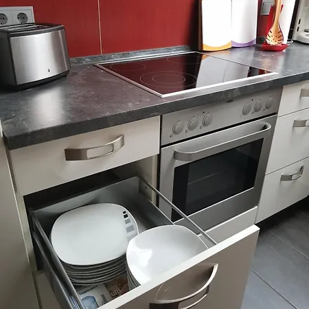 Apartmán Moderne 2-zimmer Dachwohnung Im Herzen Der Rhoen *